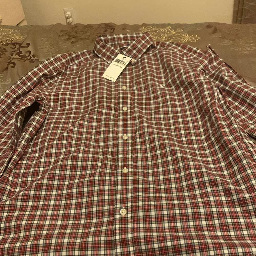 Boys sack size 18/20 polo Ralph Lauren button down